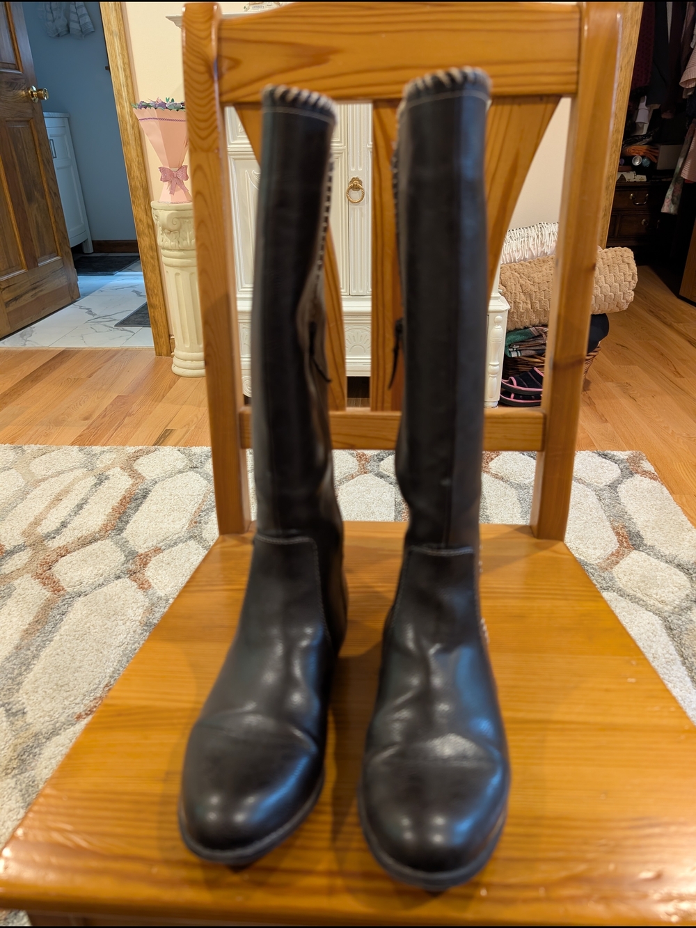Dr. Scholl's Women's Tall Brown Wide shaft Boots